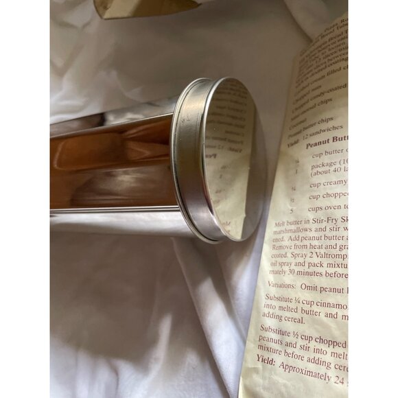 The Pampered Chef Valtrompia Bread Tube Star Shape Stainless Steel With Box & Re - Picture 9 of 11